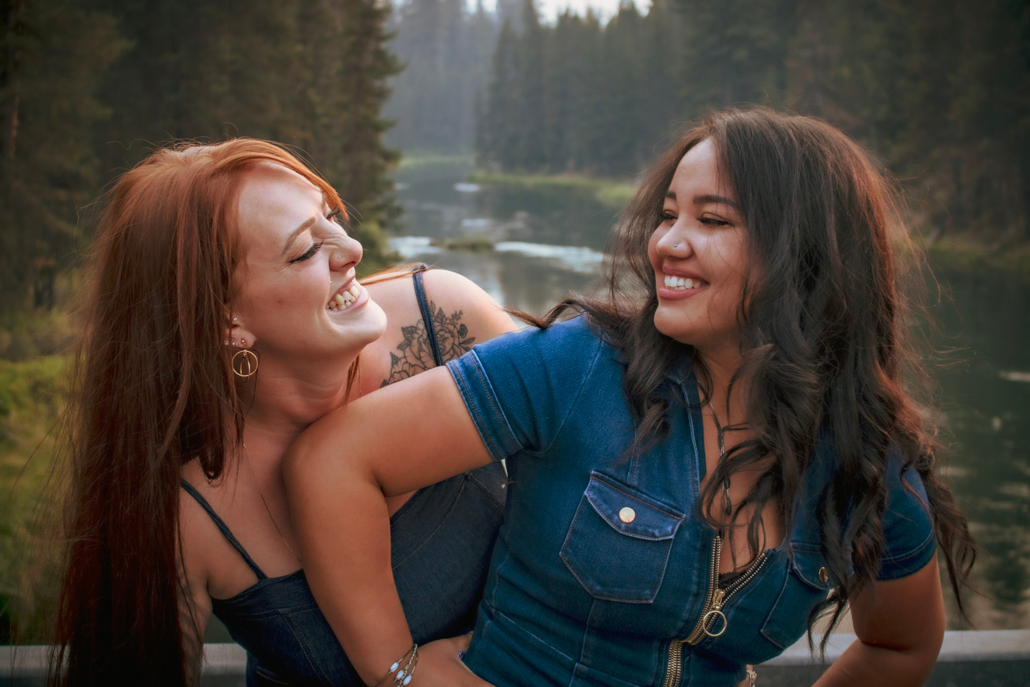 Family session outdoors